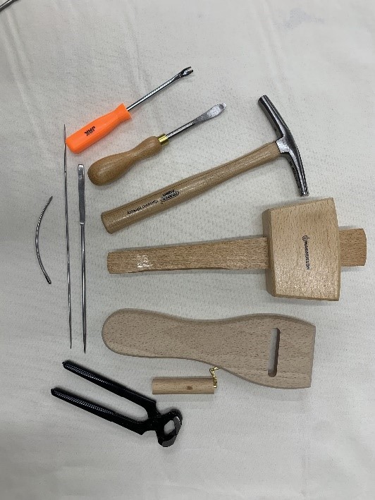 Beginners Upholstery toolkit